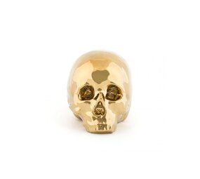Seletti Memorabilia gold my skull decoratie object Seletti Memorabilia gold my skull decoratie object
