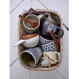 Bloomingville Tazas Elia negras set de 6 piezas - 82055622 Bloomingville Tazas Elia negras set de 6 piezas - 82055622