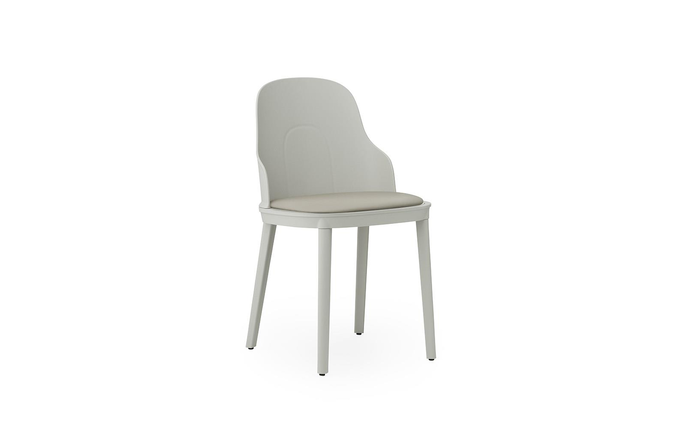 Normann Copenhagen Allez chair leather warm gray - 304072 Normann Copenhagen Allez chair leather warm gray - 304072