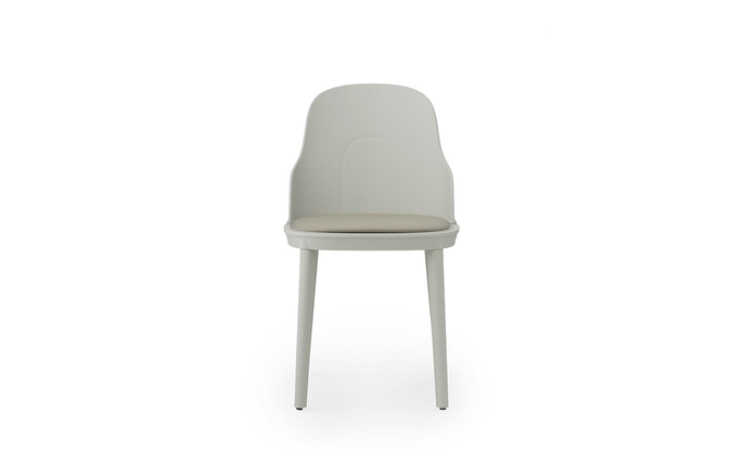 Normann Copenhagen Allez chaise cuir gris chaud - 304072
