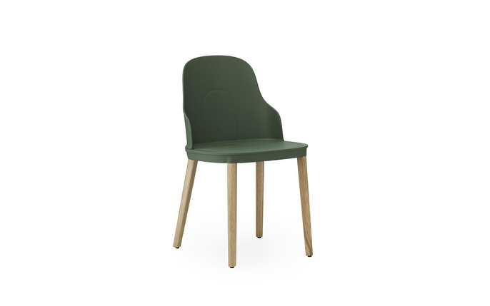 Normann Copenhagen Sedia Allez verde rovere - 304054