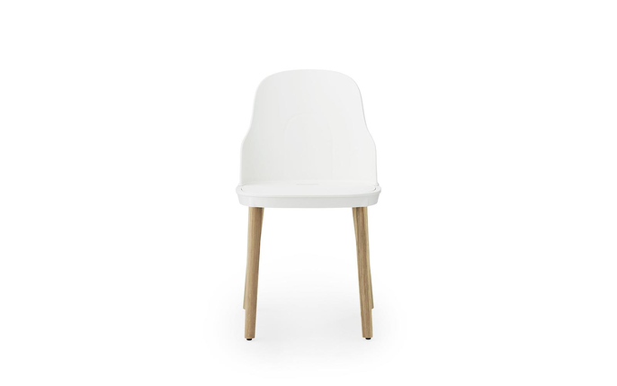Normann Copenhagen Allez stol eg hvid - 304051