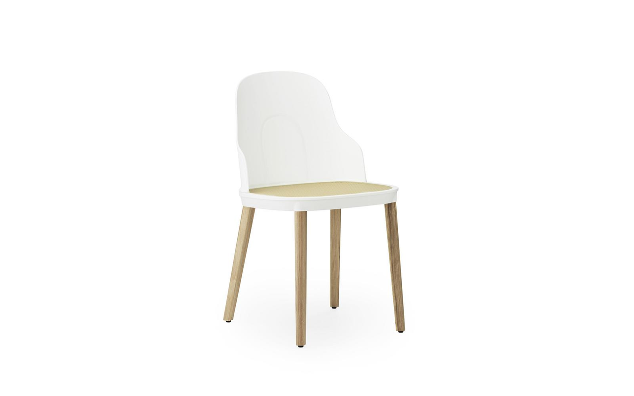 Normann Copenhagen Silla Allez roble/caña blanca - 304056 Normann Copenhagen Silla Allez roble/caña blanca - 304056