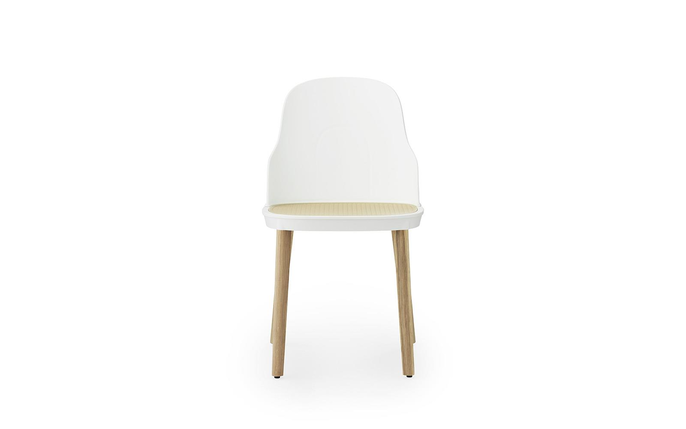Normann Copenhagen Allez stol eg/stok hvid - 304056 Normann Copenhagen Allez stol eg/stok hvid - 304056