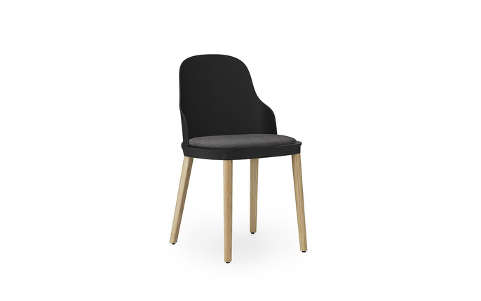 Normann Copenhagen Silla Allez roble/lona negra - 304077