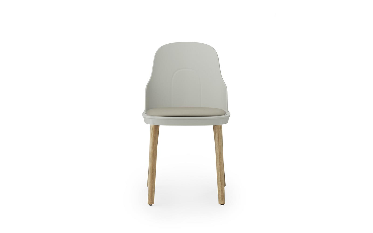 Normann Copenhagen Allez stol ek/läder varmgrå - 304085 Normann Copenhagen Allez stol ek/läder varmgrå - 304085