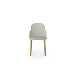 Normann Copenhagen Sedia Allez rovere/pelle grigio caldo - 304085