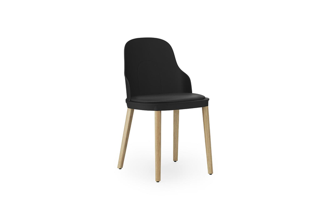 Normann Copenhagen Chaise Allez chêne/cuir noir - 304082