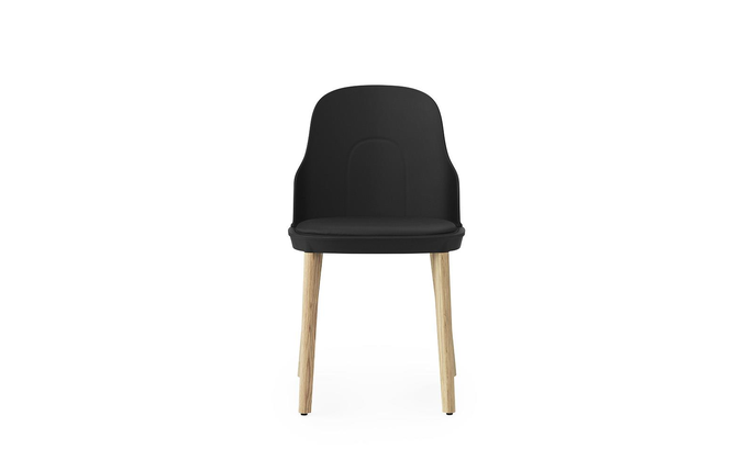 Normann Copenhagen Silla Allez roble/cuero negro - 304082