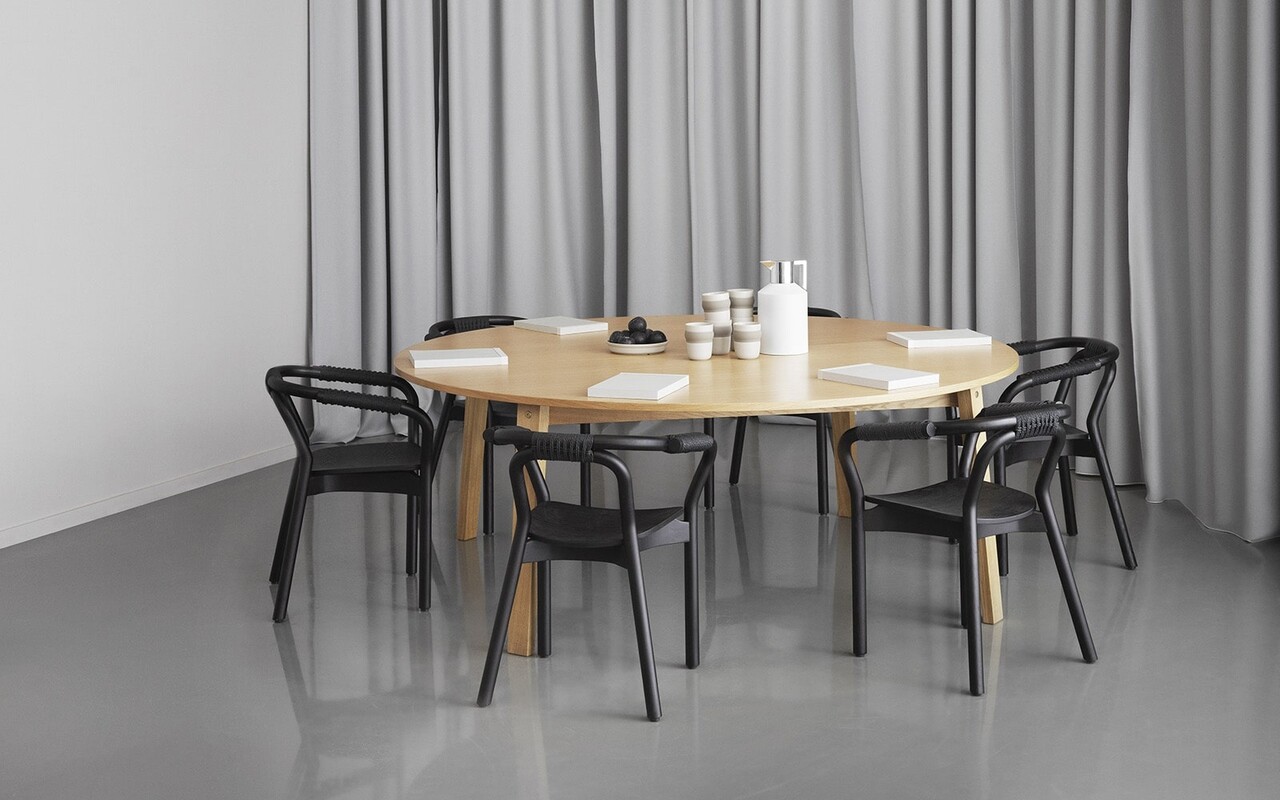 Normann Copenhagen Knot stol svart - 602012 Normann Copenhagen Knot stol svart - 602012