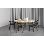 Normann Copenhagen Chaise Knot noir - 602012