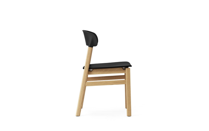 Normann Copenhagen Sedia Herit rovere nero - 1401002