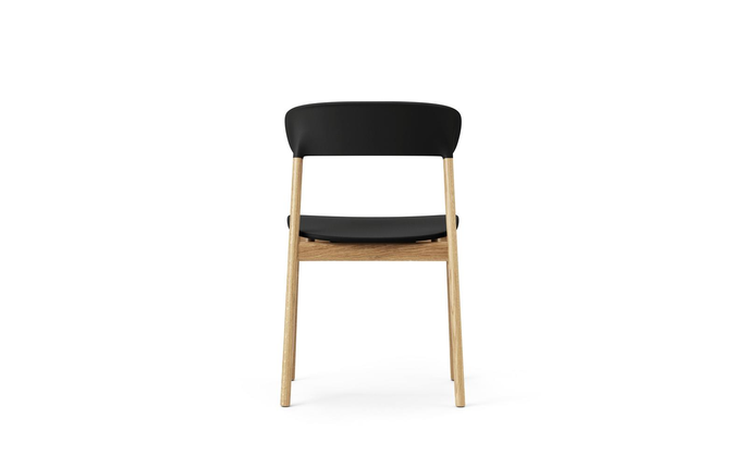 Normann Copenhagen Sedia Herit rovere nero - 1401002