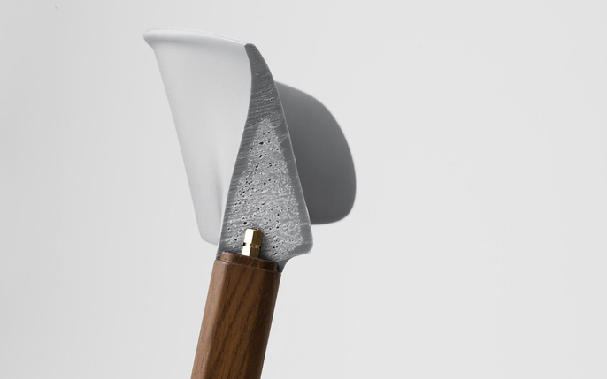 Normann Copenhagen Sedia Herit rovere affumicato grigio - 1401006