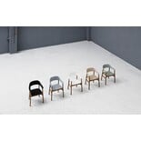 Normann Copenhagen Herit stoel gerookt eiken wit - 1401005 Normann Copenhagen Herit stoel gerookt eiken wit - 1401005