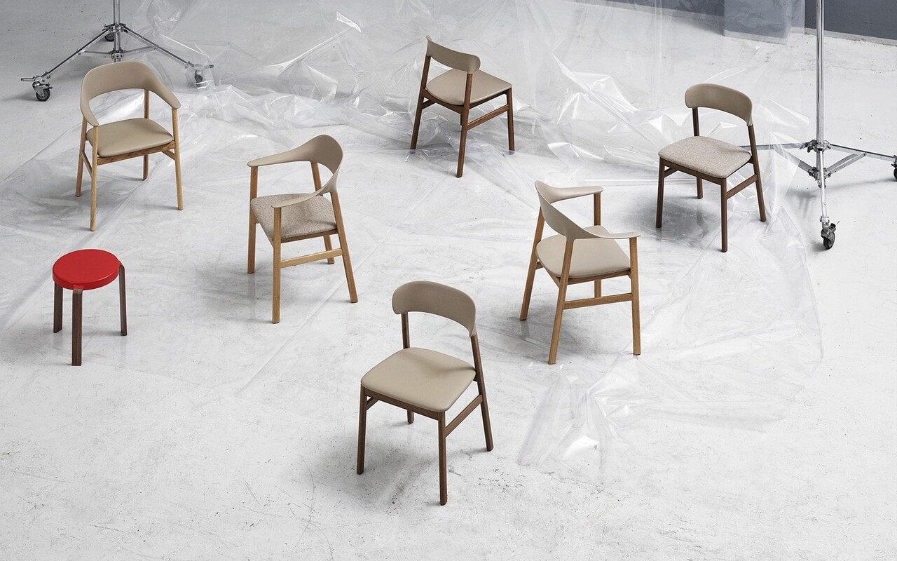 Normann Copenhagen Herit stol røget eg sort - 1401007 Normann Copenhagen Herit stol røget eg sort - 1401007