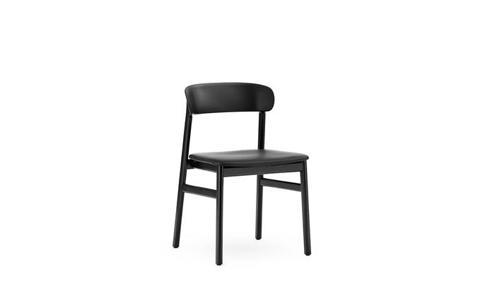 Normann Copenhagen Herit stol eik sort/lærsort - 1401058