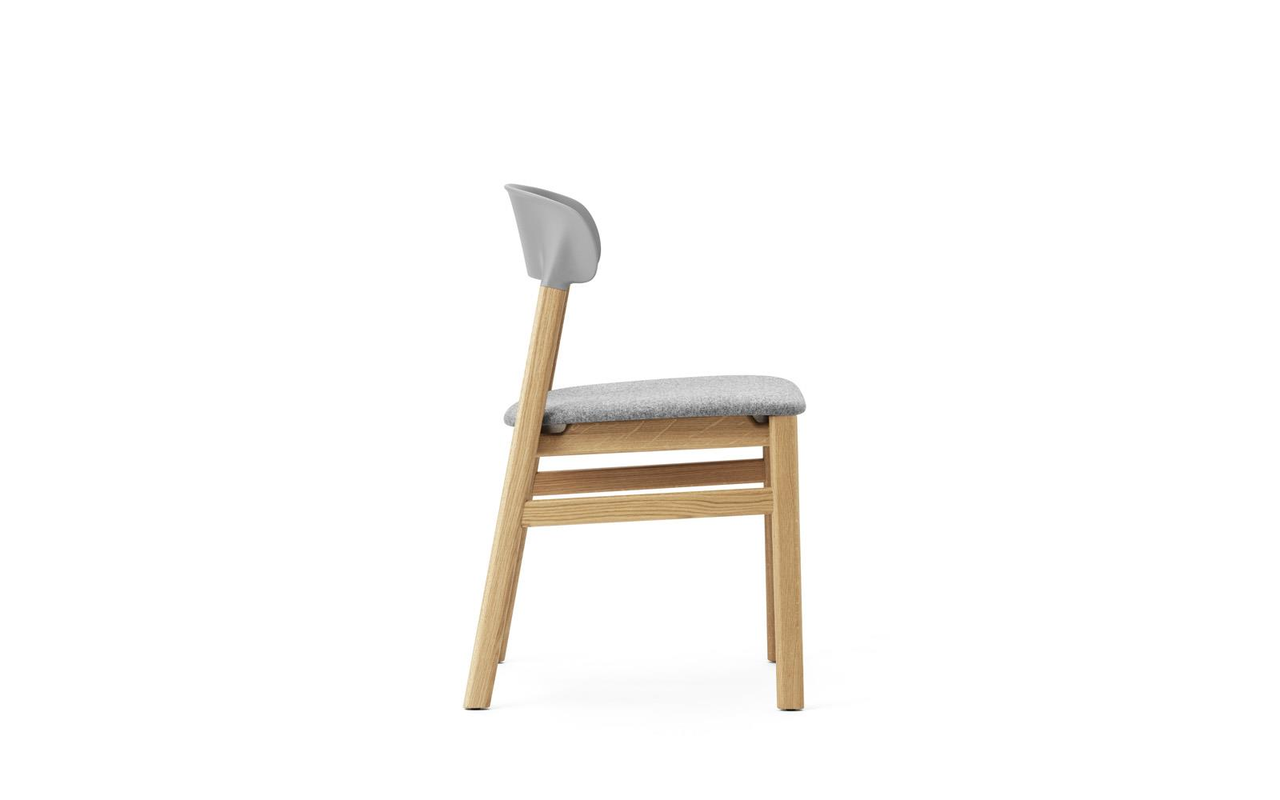 Normann Copenhagen Herit chair oak / textile gray - 1401010