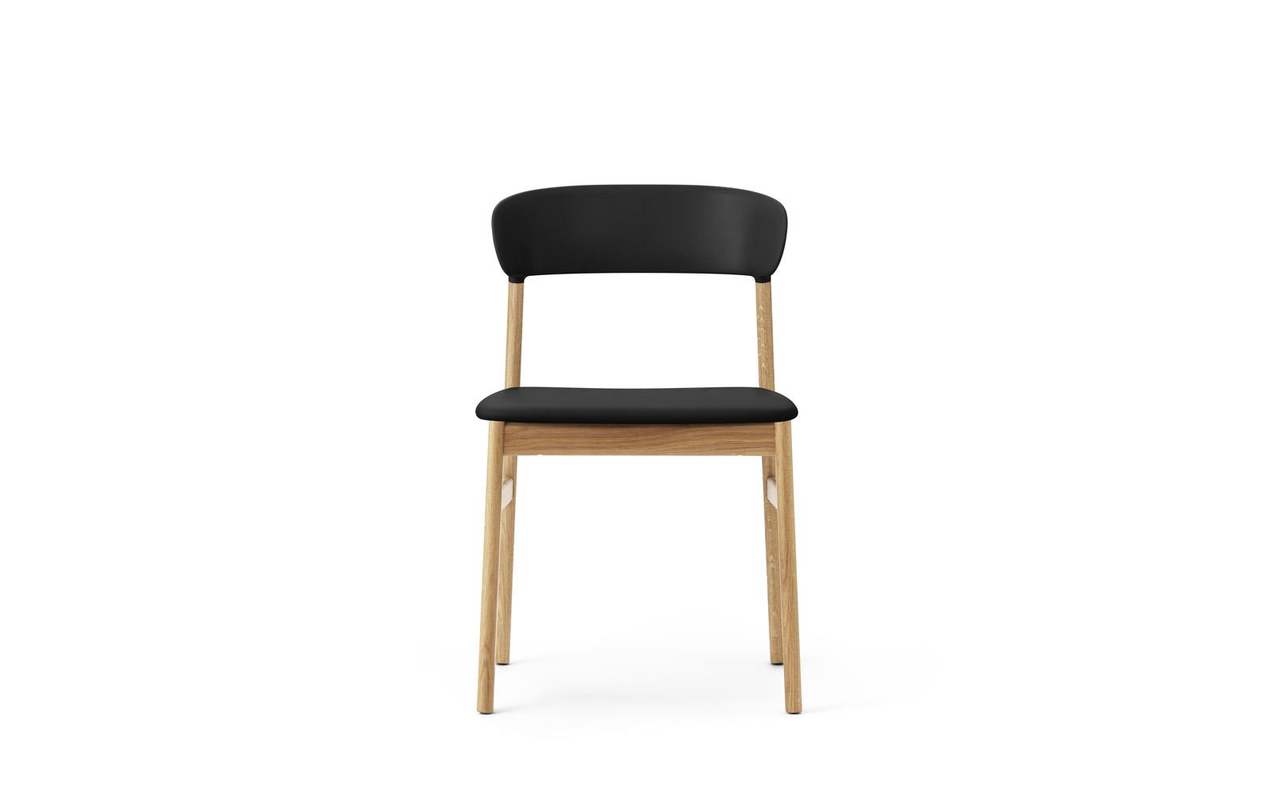 Normann Copenhagen Herit stol eik/skinn svart - 1401020