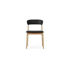 Normann Copenhagen Herit stol eik/skinn sort Normann Copenhagen Herit stol eik/skinn sort