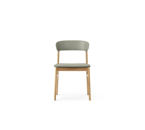 Normann Copenhagen Herit stol eik/skinngrønn Normann Copenhagen Herit stol eik/skinngrønn