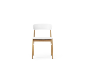 Normann Copenhagen Herit chair oak/leather white Normann Copenhagen Herit chair oak/leather white