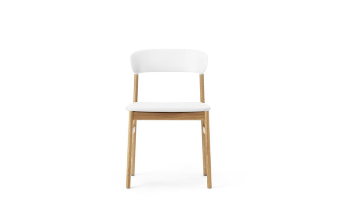 Normann Copenhagen Silla Herit roble/cuero blanco - 1401018 Normann Copenhagen Silla Herit roble/cuero blanco - 1401018