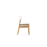 Normann Copenhagen Herit stol eik/skinn hvit - 1401018 Normann Copenhagen Herit stol eik/skinn hvit - 1401018