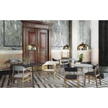 Normann Copenhagen Herit chair oak/leather gray - 1401019