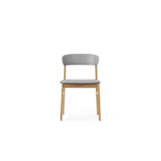 Normann Copenhagen Herit stol ek/läder grå - 1401019 Normann Copenhagen Herit stol ek/läder grå - 1401019