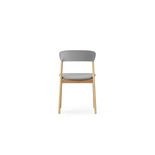 Normann Copenhagen Silla Herit roble/cuero gris - 1401019