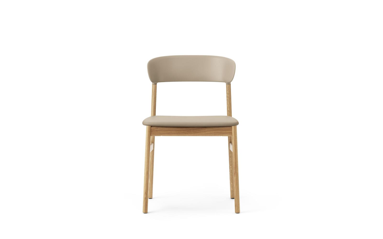 Normann Copenhagen Silla Herit roble/cuero arena - 1401021 Normann Copenhagen Silla Herit roble/cuero arena - 1401021