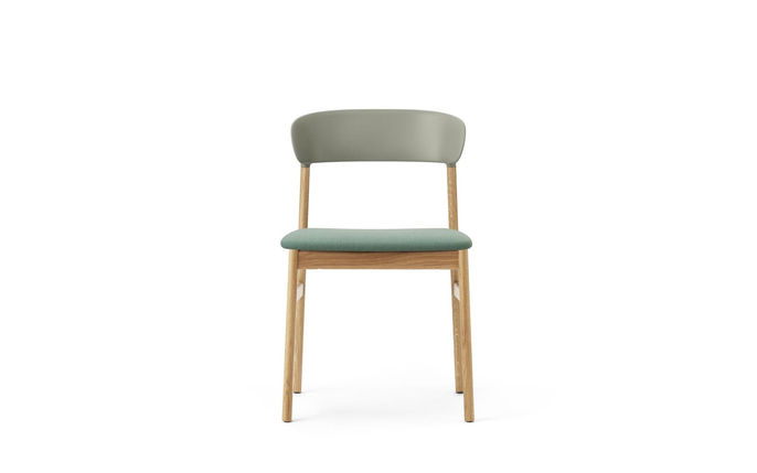 Normann Copenhagen Sedia Herit rovere/verde tessuto - 1401013