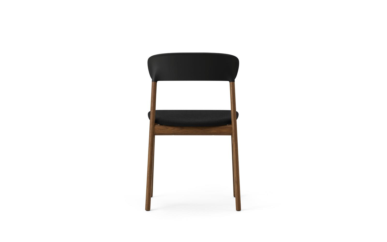 Normann Copenhagen Herit chair dark oak/textile black - 1401015 Normann Copenhagen Herit chair dark oak/textile black - 1401015