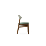 Normann Copenhagen Herit chair dark oak/textile green - 1401017