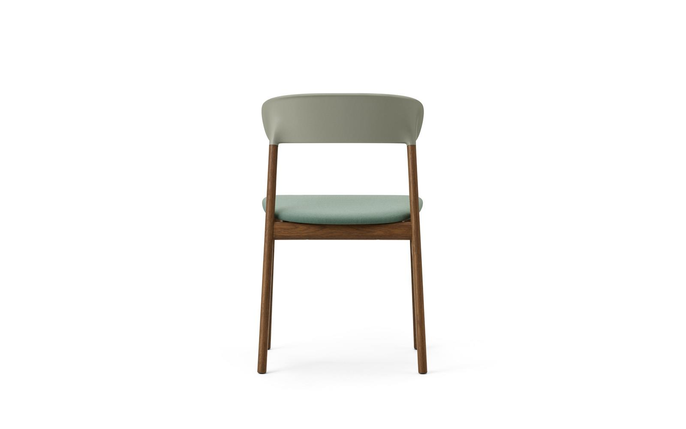 Normann Copenhagen Silla Herit roble oscuro/verde textil - 1401017