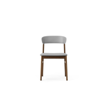Normann Copenhagen Herit Stuhl dunkle Eiche/Leder grau – 1401024