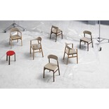 Normann Copenhagen Herit stol mörk ek/textilsand - 1401016 Normann Copenhagen Herit stol mörk ek/textilsand - 1401016