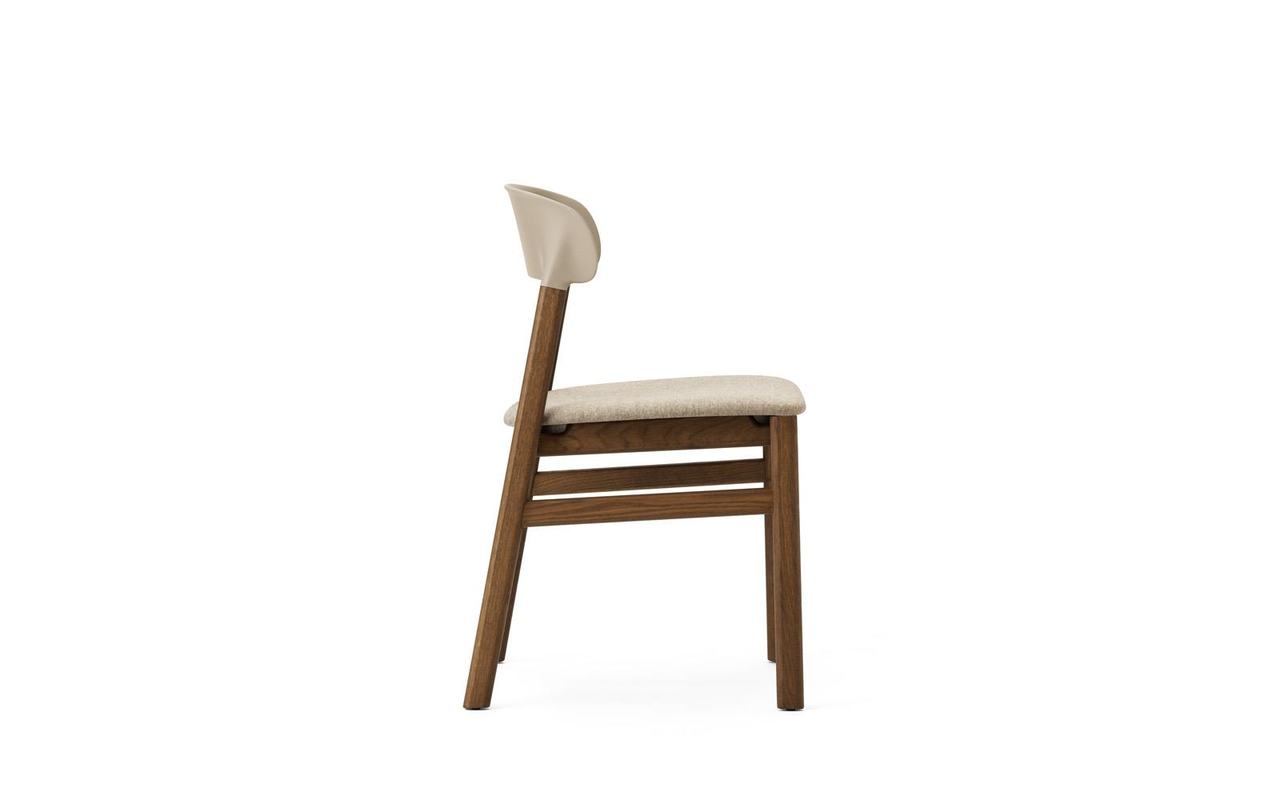 Normann Copenhagen Herit chair dark oak/textile sand - 1401016 Normann Copenhagen Herit chair dark oak/textile sand - 1401016