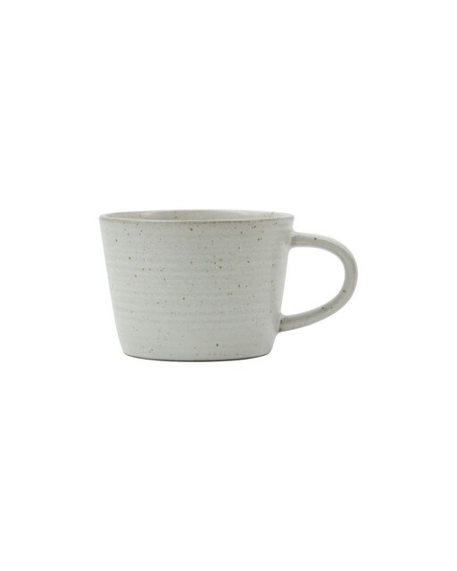 House Doctor Pion tasse et soucoupe gris/blanc set de 4 pièces - 206260237 House Doctor Pion tasse et soucoupe gris/blanc set de 4 pièces - 206260237