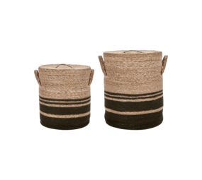 House Doctor Laundry baskets army set of 2 pieces House Doctor Laundry baskets army set of 2 pieces