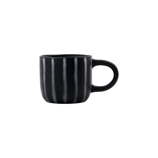 House Doctor Line Becher schwarz/braun, 6er-Set - 206264003 House Doctor Line Becher schwarz/braun, 6er-Set - 206264003