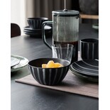 House Doctor Linea piatti nero/marrone set 6 pezzi - 206264002 House Doctor Linea piatti nero/marrone set 6 pezzi - 206264002