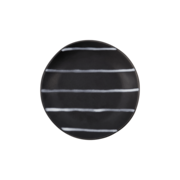 House Doctor Linienplatten schwarz/braun, 6er-Set - 206264001 House Doctor Linienplatten schwarz/braun, 6er-Set - 206264001