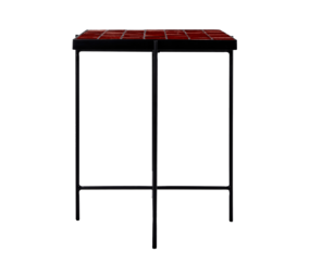 House Doctor Kuna side table rust/red