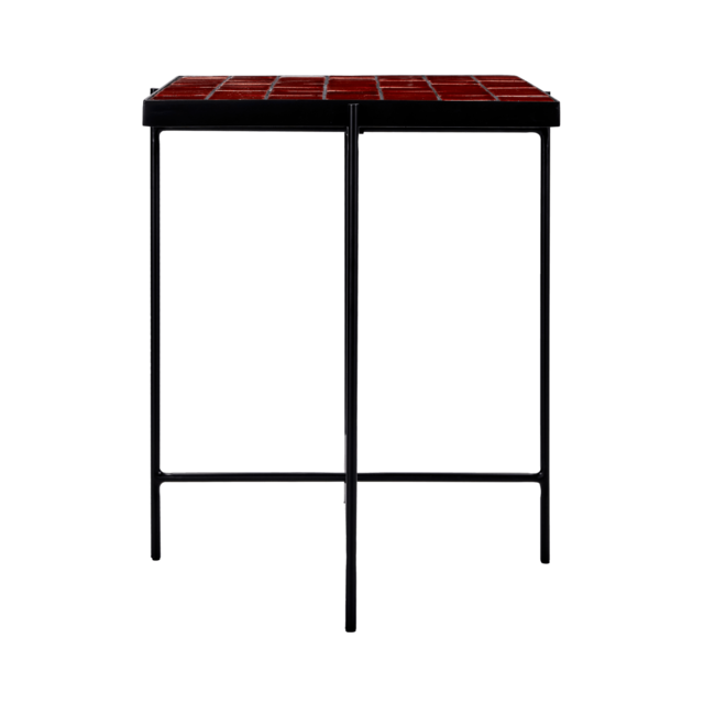 House Doctor Kuna side table rust/red - 266140007