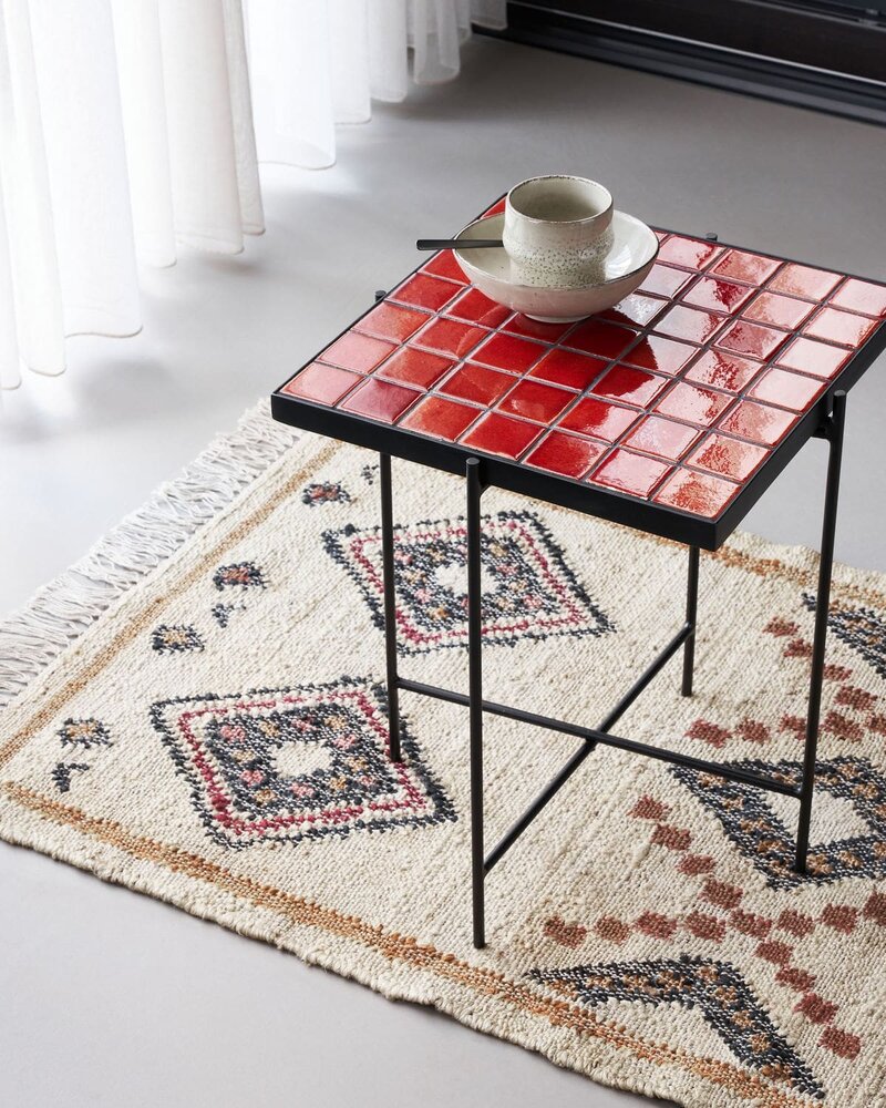 House Doctor Kuna side table rust/red - 266140007