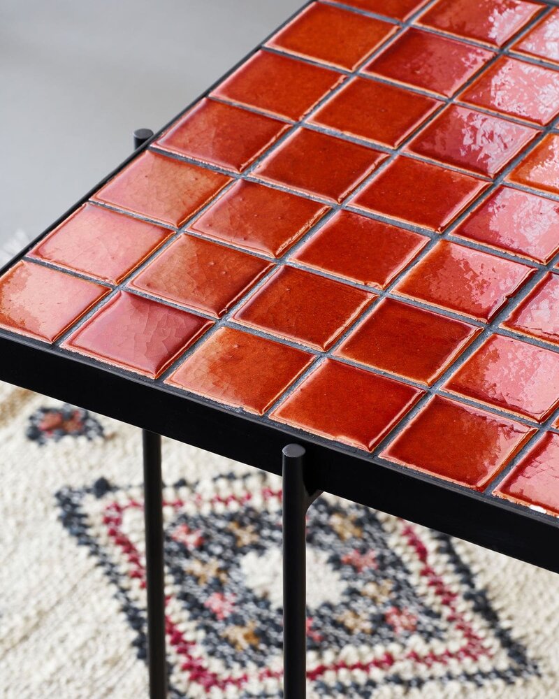 House Doctor Table d'appoint Kuna rouille/rouge - 266140007 House Doctor Table d'appoint Kuna rouille/rouge - 266140007