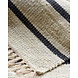 House Doctor Sima vloerkleed zwart/naturel - 206230712 House Doctor Sima vloerkleed zwart/naturel - 206230712