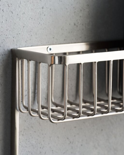 House Doctor Bath wall rack silver - 205347003
